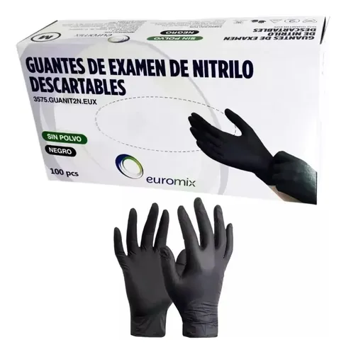 Guantes Nitrilo 100Uni - Talle S